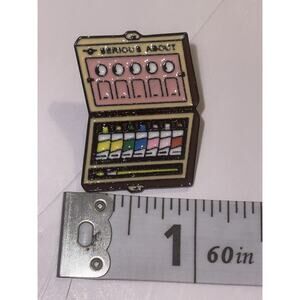 Serious About Makeup Pallet Pin Brooch